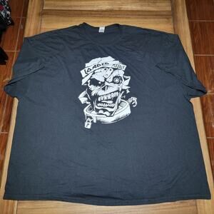 Loaded Pistols Black Unisex Tee (Gildan) "Fight Or Die" - Size 5XL